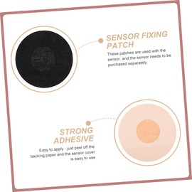 Minkissy 3sets Sports Monitor Detector Patches Sensor Covers Non-slip Patch for Easy Fixation 20pcs*3