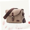 KONTONTY Camera Bladder Bag Lightweight Canvas Handbag for Digital Camera
