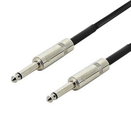 SWAMP Stage Series Guitar Lead - Pro Quality 1/4" Mono Jack Instrument Cable - 2m