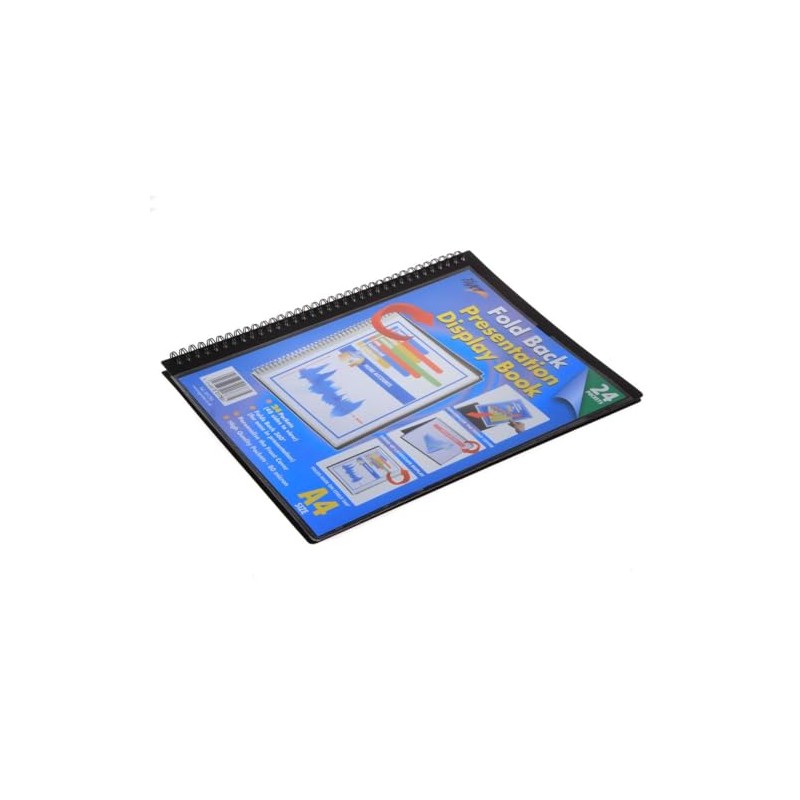 Tiger 301783 13803X 24 A4 Pocket Fold Back Display Book
