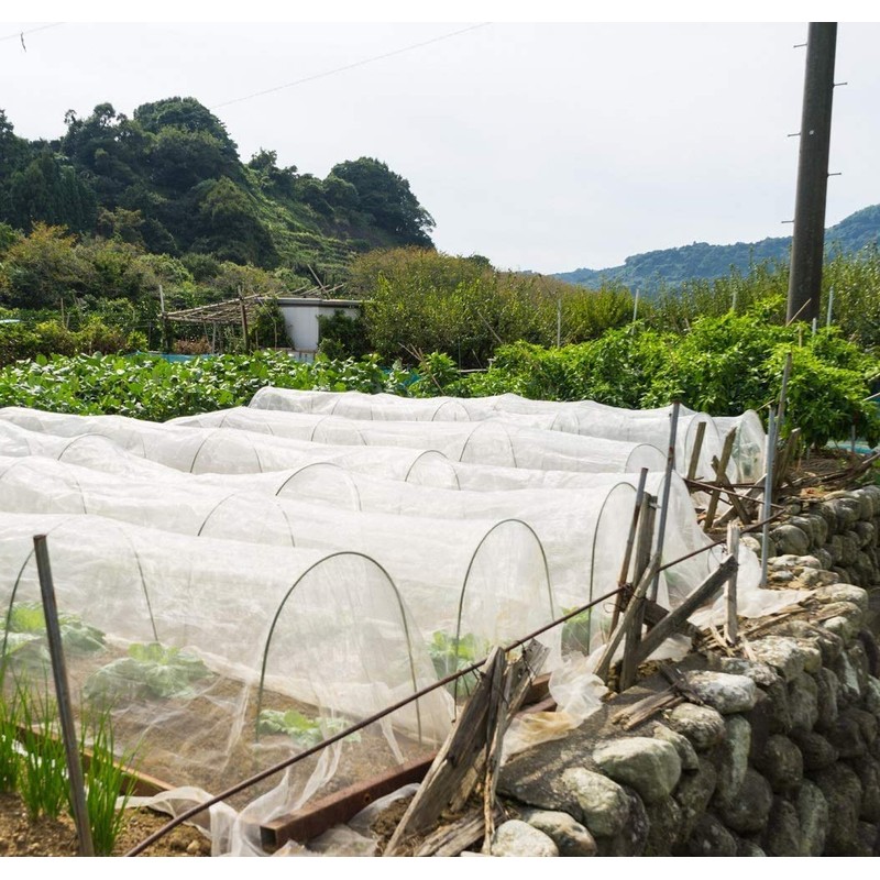 Garden Netting Pest Barrier: 10'x20' Fine Bug Netting for Garden