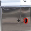 SUPVOX Outdoor Trash Can Key Metal Cabinet Lock for Peel