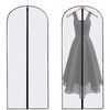 Dress Bags Covers long,2 PCS Dress Covers Garment bags Full