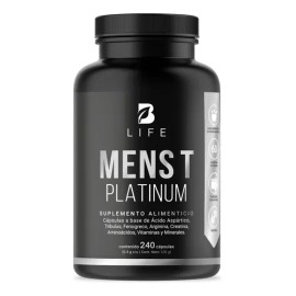 Precursor D Testosterona Mens Testo Platinum 240 Caps B Life                                                                                          