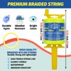 LURKA Mason Line String,#18 1000 Feet 8 Braided Construction Nylon