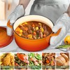 Chef Power Enameled Cast Iron Dutch Oven Pot with Lid