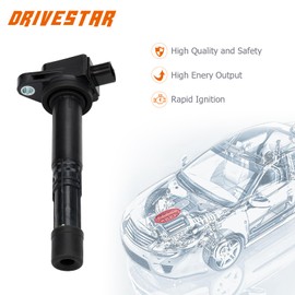 DRIVESTAR 4 Pack Ignition Coil Pack Compatibe for Honda 2010 2012 2013 2014 CR-V 2012-2015 Civic 12-15 Crosstour 2013 2014 2015 Acura ILX 2.4L L4 Replacement for UF602 C1662 5C1719 E1102