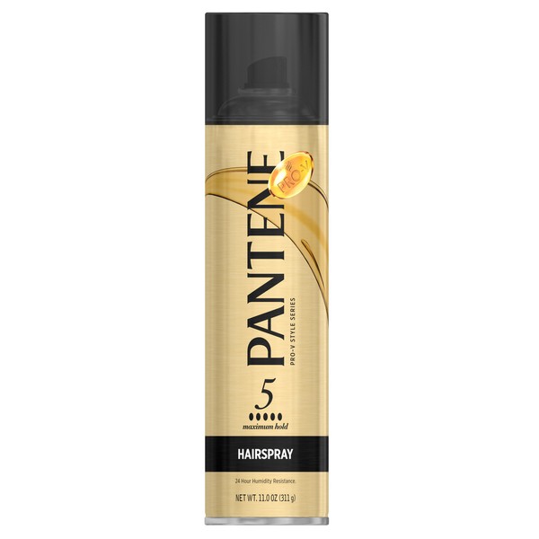 Pantene Pro-V Level 5 Maximum Hold Hairspray for Maximum Hold, Texture and Finish, 11 oz