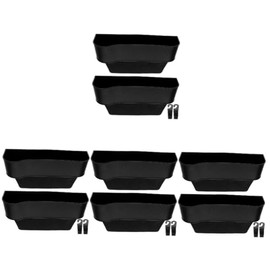 GLEAVI 8piezas Organizador De Huecos para Asiento De Auto con Soporte para Botella y Taza Kit para Almacenamiento El Espacio Asiento Consola Central  