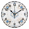 xigua Evil Eye Wall Clock, Silent Non Ticking 10 Inch