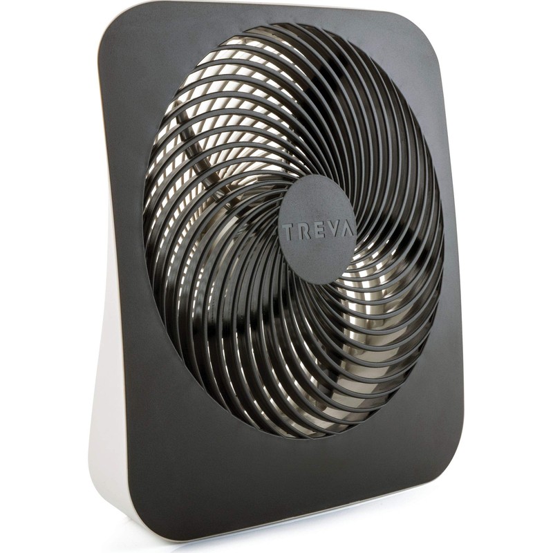 O2COOL Treva 10-Inch Portable Desktop Air Circulation Battery Fan -