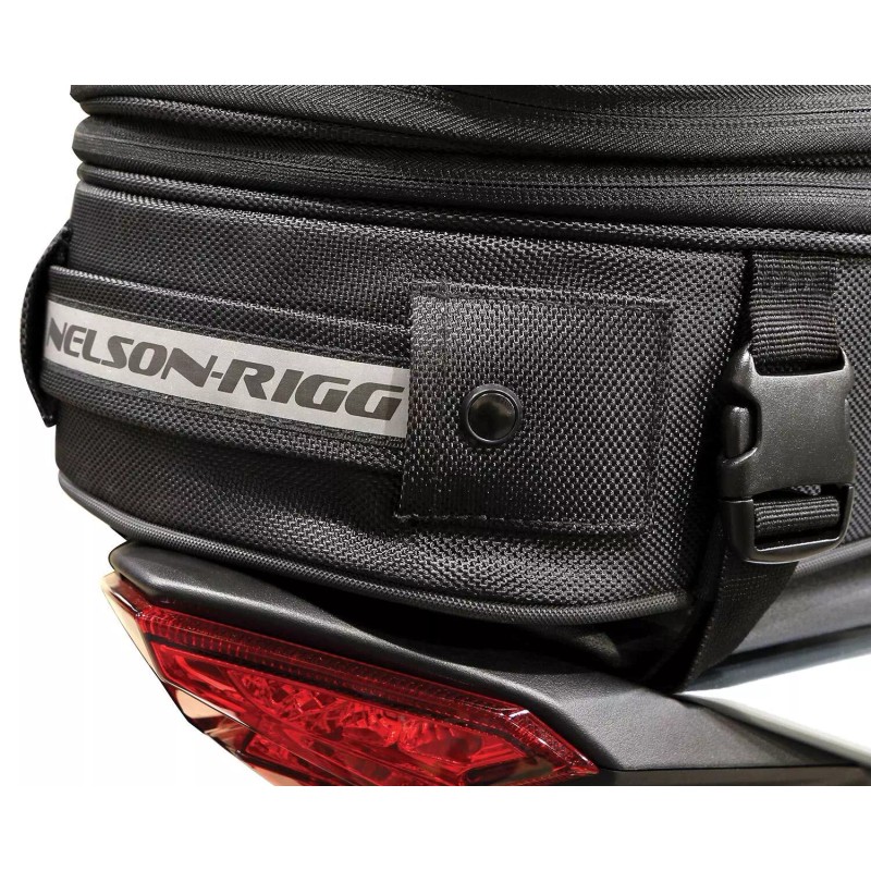 Nelson-Rigg Nelson Rigg CL-1060-ST2 Black Commuter Tour Motorcycle Tail Bag