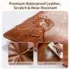 SOMAHE Waterproof Leather Dog Bed Mat, 35.4 x 27.6 Inches,