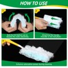 Frescares Duster Refills,Static Dust Removal Brush Disposable Replacement Head Compatible