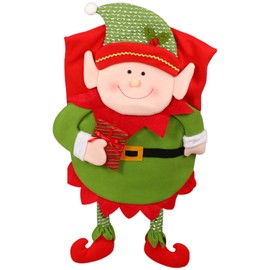 Christmas Decoration Chair Festival Cover Chair Cover Ornament Dinner Decor