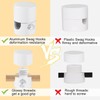 Adcssynd 6 Pack Upgrade Version Ceiling Hooks for Hanging Lights,