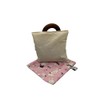 Cherry Stone Cushion 15 x 15 cm with Interchangeable Outer