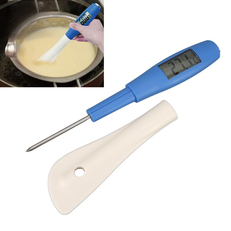 Candy Spatula Thermometer Integrated Accurate 160mAh Silicone Digital Cooking Thermometer