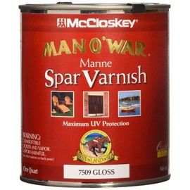 McCloskey/Valspar 80-0007509-07 Man O'War Spar Marine Varnish - Gloss ~ 1 Gallon by McCloskey