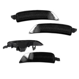 MODIPIM Smoked Lens Front & Rear Side Marker Parking Light Kit For Mazda Miata MX-5 2016-2023 4PCS Sidemarker Lamp Housings