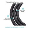 Pacroban 8K Certified HDMI 2.1 Braided Cable (16ft) CL3 Rated