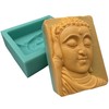 Buddha DIY Silicone Mold for Soap Candle Wax Making,Aroma Plaster