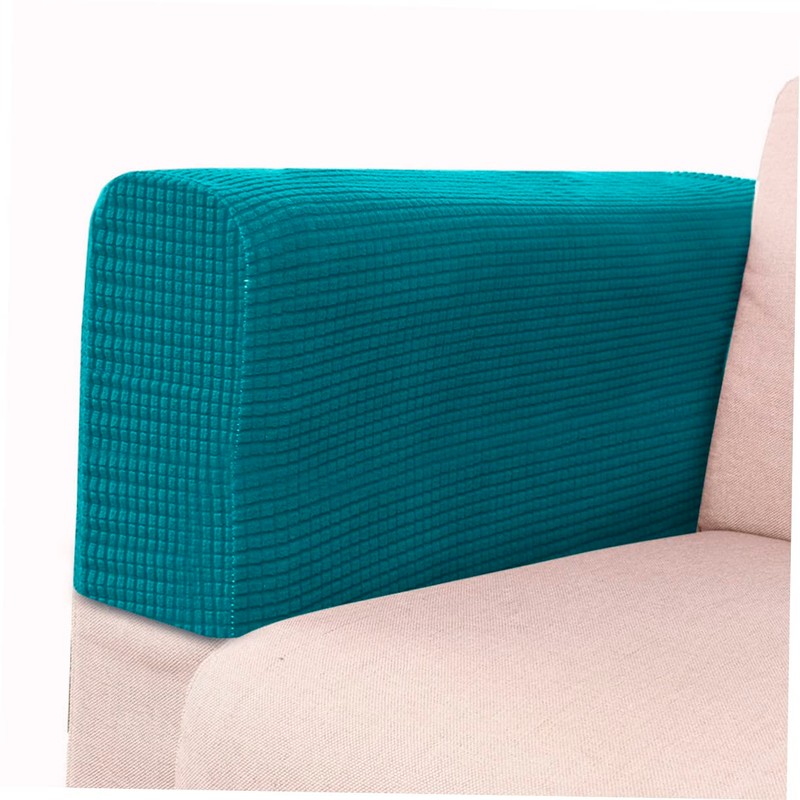 iplusmile 2Pcs Elastic Sofa Armrest Cover Comfortable Protective Cloth for
