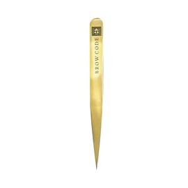 Brow Code 100% Stainless Steel Professional Eyebrow Tweezers – Slant Tweezers/Pointed Tweezers – Precision Hair Removal: Pluck, Shape & Style – Anti-Rust