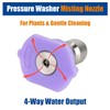 Solivede Pressure Washer Nozzle Tips Misting Nozzle, Low Pressure Spray