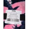 Victoria's Secret Pink Sherpa Blanket Navy Blue Pink Tulip Logo