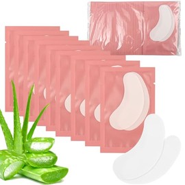 100 pares de parches para extensiones de pestañas, sin pelusa, de hidrogel, para debajo de los ojos, herramientas de belleza