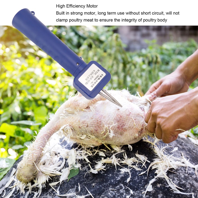 Handheld Chicken Plucker Machine Rechargeable Automatic Electric Feather Removal Machine