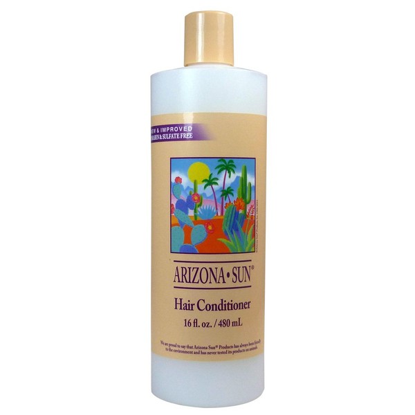 Arizona Sun Hair Conditioner – 16 oz – All Types of Hair – Aloe Vera and Other Natural Plants and Cacti– Deep Moisturizing For Soft Manageable Hair – Nourishes Dry Hair