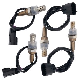 EPSIRMP 4 sensores de oxígeno O2 de corriente ascendente y descendente compatibles con Kia Sedona 3.8L Hyundai Sonata 3.3L 2006-2010 234-4854 234-4855