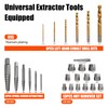 Coobeast 26Pcs Bolt Extractor Kit and Left Handed Drill Bit,
