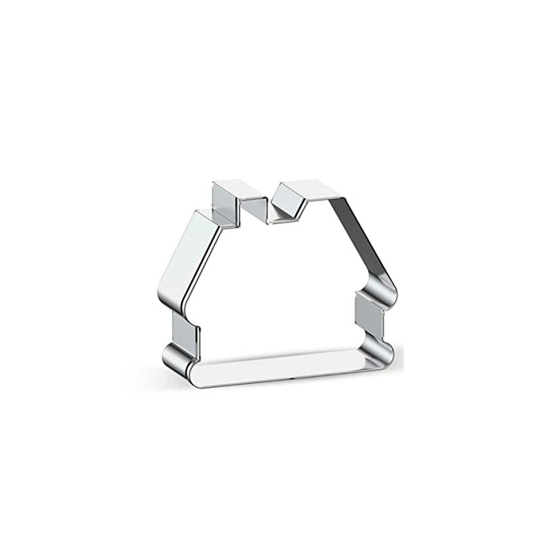 WDYJMALL Snow House Cabin Shape Cookie Cutter for Christmas