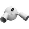 Lithonia Lighting Adjustable Dusk Dawn Security Light, Twin Par Outdoor