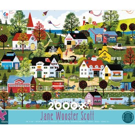 Ceaco - Jane Wooster Scott - On The Summer Wind - 2000 Piece Jigsaw Puzzle
