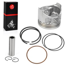 285cc Top End Piston & Ring Kit 0.25mm Oversize Bore Compatible with YAMAHA Golf Cart G2 G5 G8 G9 1985-1995 G11 1993-1194