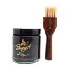 Burgol Premium Shoe Pomade 100 ml with Long Pot Brush