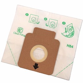 Clean Fairy dust bag for Hoover Type H58 H63 H64 paper filter bag for the Freespace, Sprint, Flash Cylinders(Pack of 20)