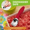 Spring Chef Ice Cream Scoop with Soft Grip Handle, Professional