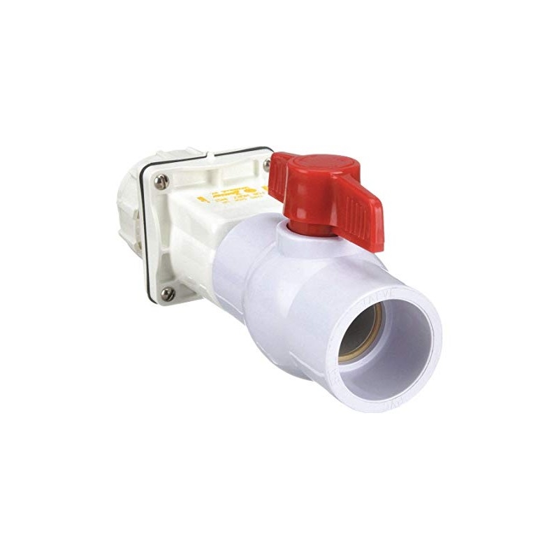 Zoeller 1-1/2" Check Valve with Ball Valve and Union, PVC,