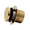 Westbrass Tip-Toe Sch. 40 ABS Bath Waste with Two-Hole Elbow,