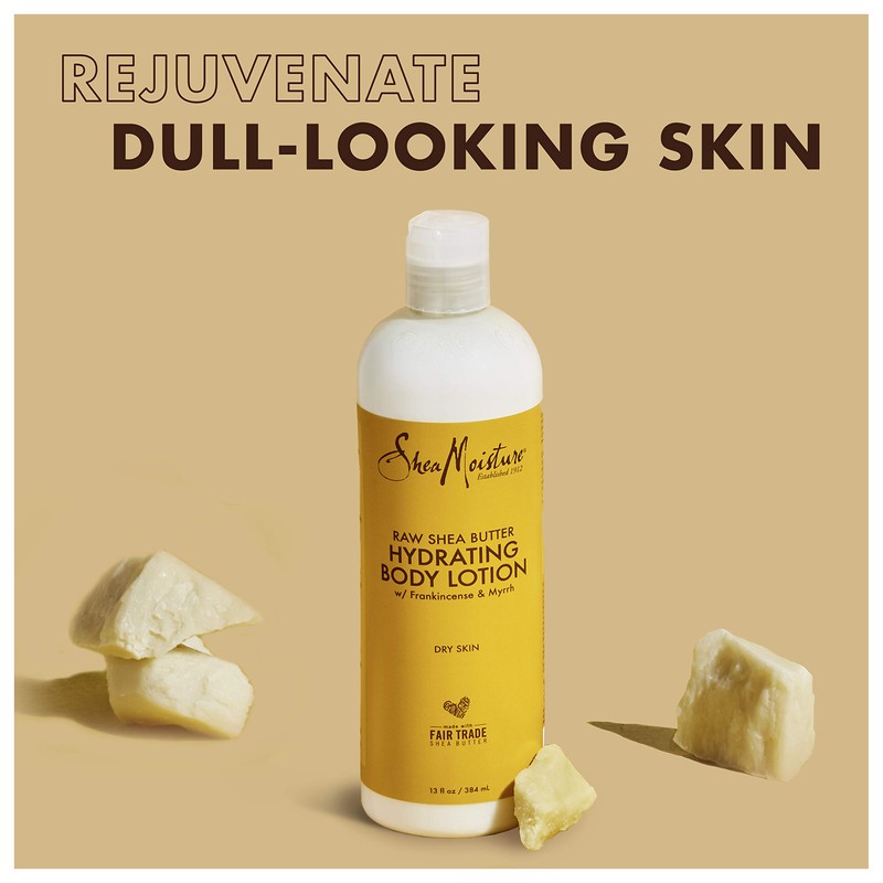 Sheamoisture Hydrating Body Lotion for Dry Skin Raw Shea Butter