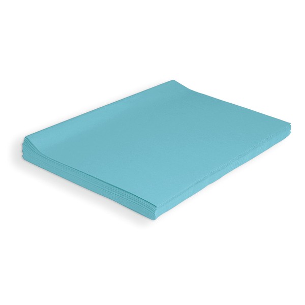 Spectra Deluxe Bleeding Art Tissue, Sky Blue, 20" x 30",