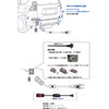 AUTKLER Motorhome External Power Input Kit, 2 Core Round Aviation
