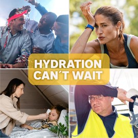 Suero Oral Electrolyte Solution - Electrolytes Drink, Hydration Booster & Rehydration Drink for Kids & Adults, Hydrates, Replenishes, Energizes, Mango Flavor, 1 Liter (4 Pack)