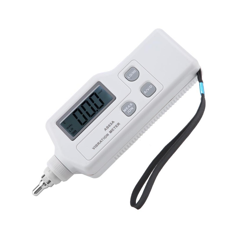 SMART SENSOR AS63A LCD Display Digital Vibration Meter Vibration Analyzer