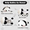 SQEQE Panda Stuffed Animals with Babies Inside Belly - 1